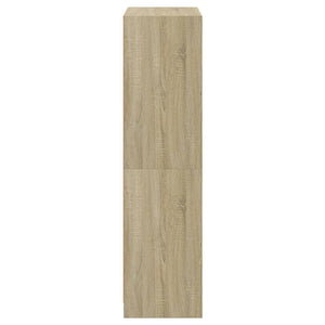 Highboard Sonoma-Eiche 68x37x142 cm