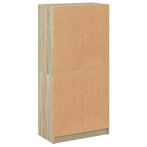 Highboard Sonoma-Eiche 68x37x142 cm