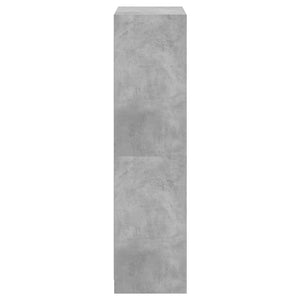 Highboard Betongrau 68x37x142 cm