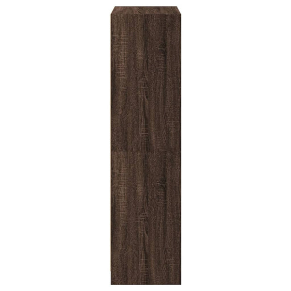 Highboard Braun Eiche-Optik 68x37x142cm