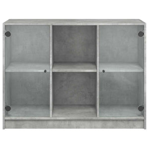Betongraues Sideboard 102 cm