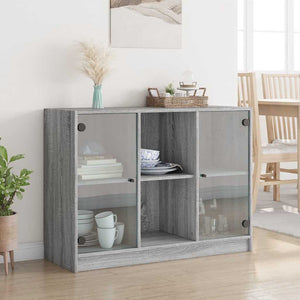 Grau Sonoma Sideboard 102 cm
