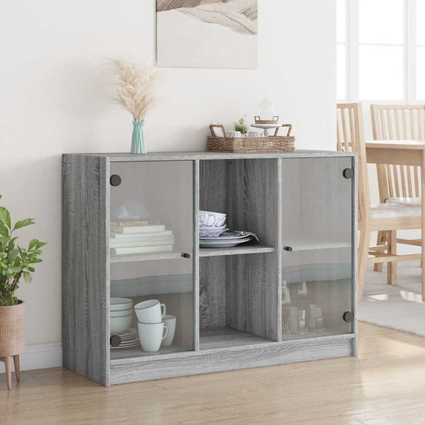 Grau Sonoma Sideboard 102 cm