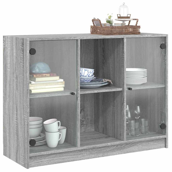 Grau Sonoma Sideboard 102 cm