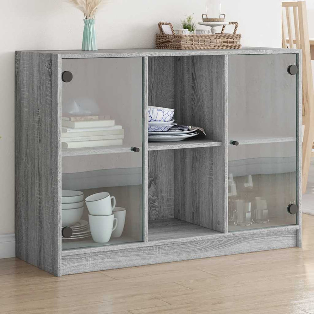 Grau Sonoma Sideboard 102 cm