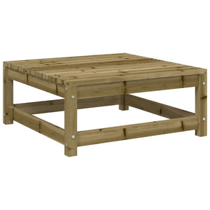 vidaXL Salon de jardin 8 pcs avec coussins en pin imprégné