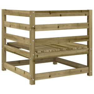 vidaXL Salon de jardin 12 pièces en bois de pin imprégné