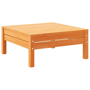 Garten Sofagarnitur 12-teilig Kiefernholz Wachsbraun