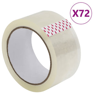 Paketklebeband Transparent 48 mm x 66 m, 72 Stk.