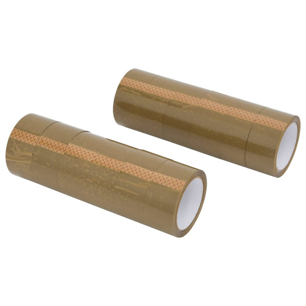 Paketklebeband Braun 48 mm x 66 m, 12 Stück