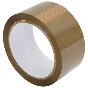 Paketklebeband Braun 48 mm x 66 m, 12 Stück