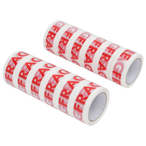 Paketklebeband FRAGILE 12er-Pack