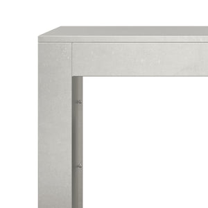 Edelstahl Brennholzregal, 100x40x80 cm