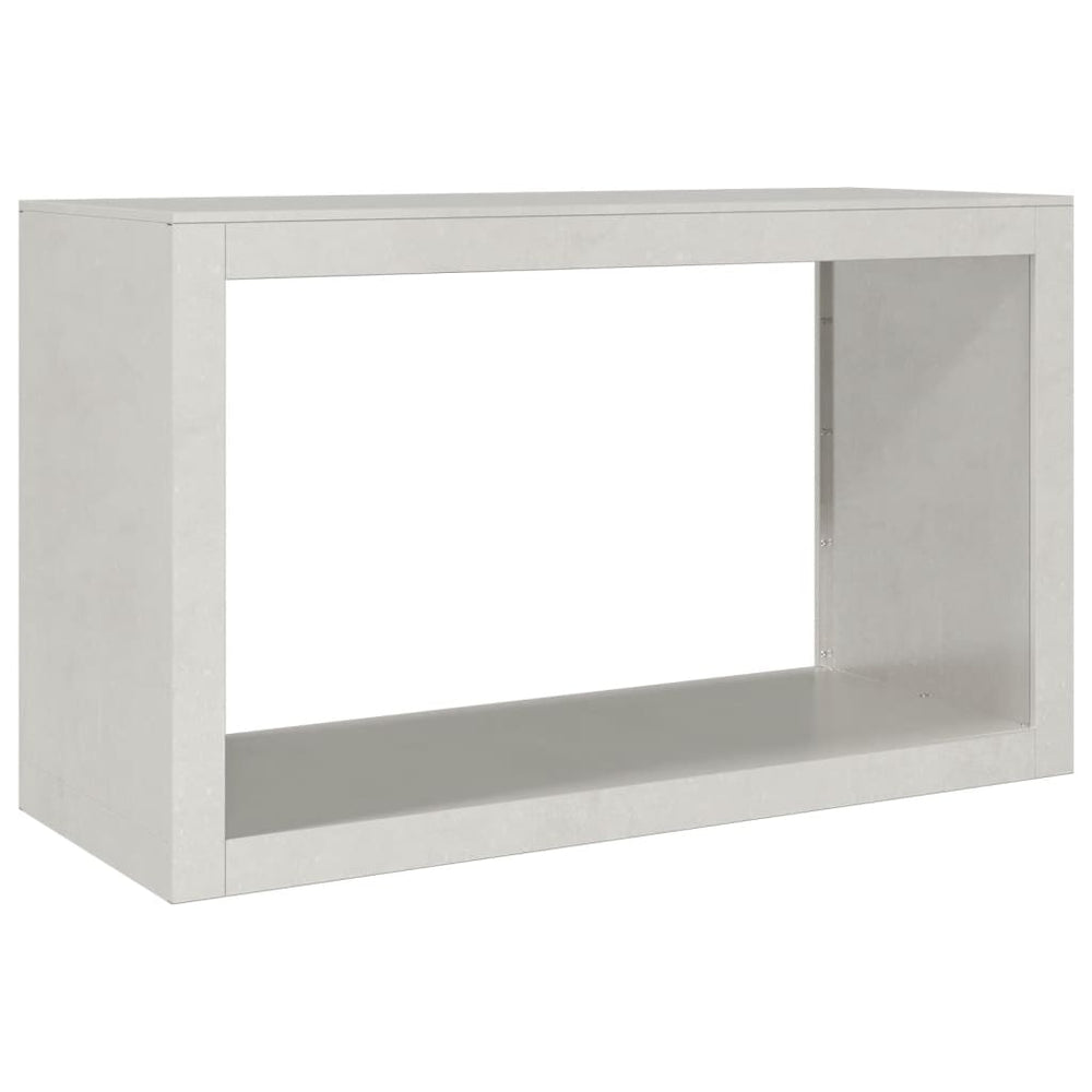 Edelstahl Brennholzregal 100x40x60cm