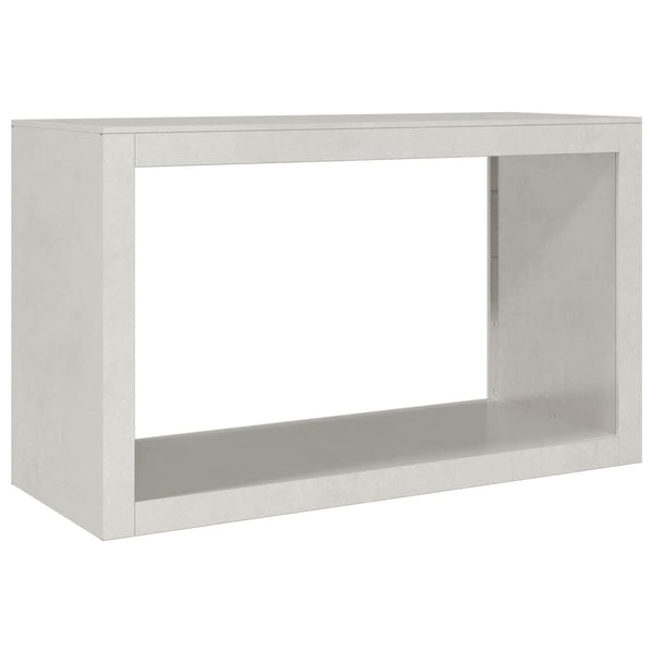 Edelstahl Brennholzregal 100x40x60cm