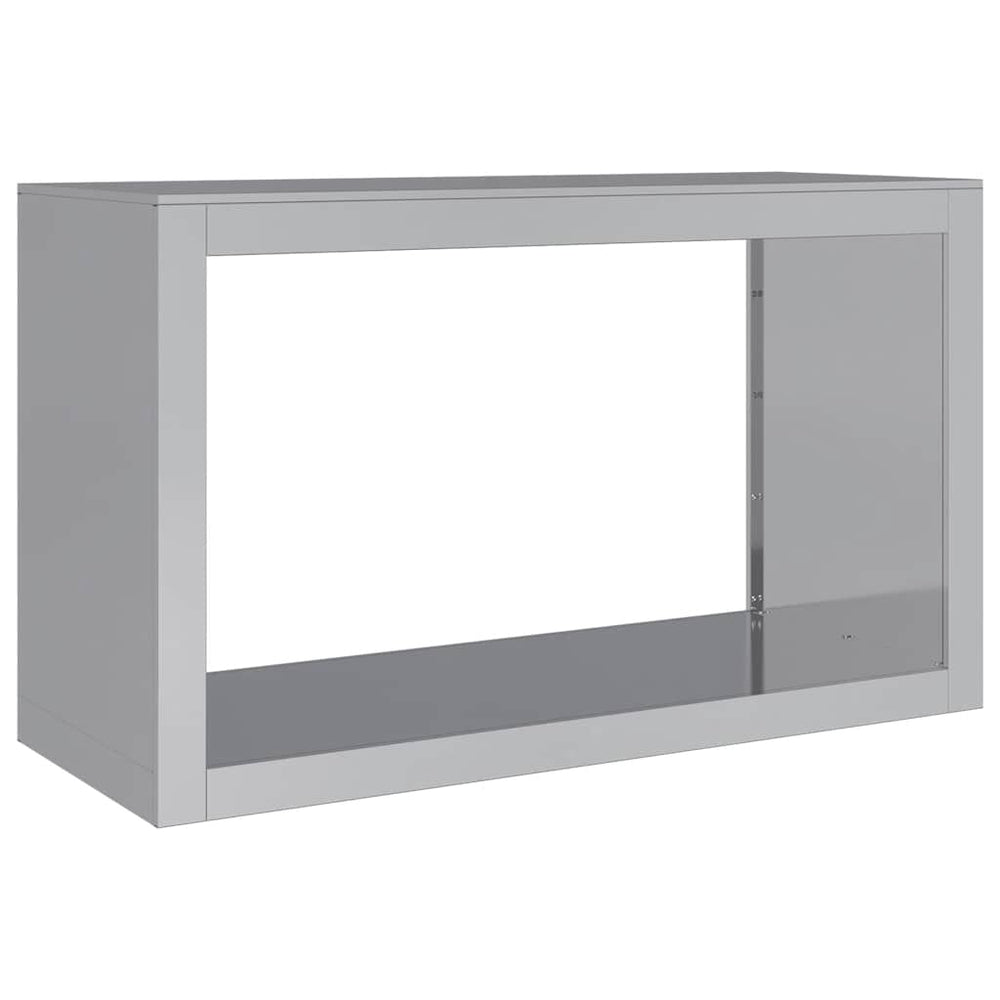 Brennholzregal Verzinkt 100x40x60cm