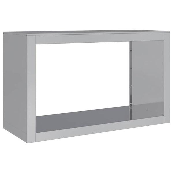 Brennholzregal Verzinkt 100x40x60cm