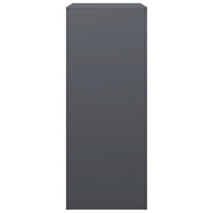 Anthrazit Brennholzregal Stahl 60x40x100cm