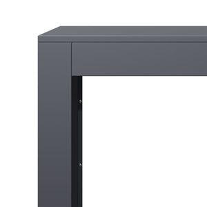 Anthrazit Brennholzregal Stahl 60x40x100cm