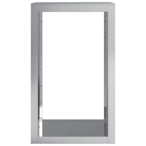 Brennholzregal Verzinkt 60x40x100cm