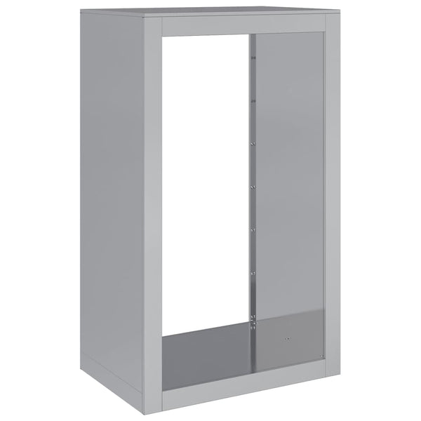 Brennholzregal Verzinkt 60x40x100cm