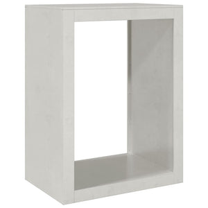 Edelstahl Brennholzregal 60x40x80 cm