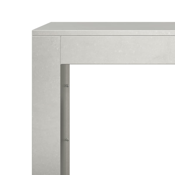 Edelstahl Brennholzregal 60x40x80 cm