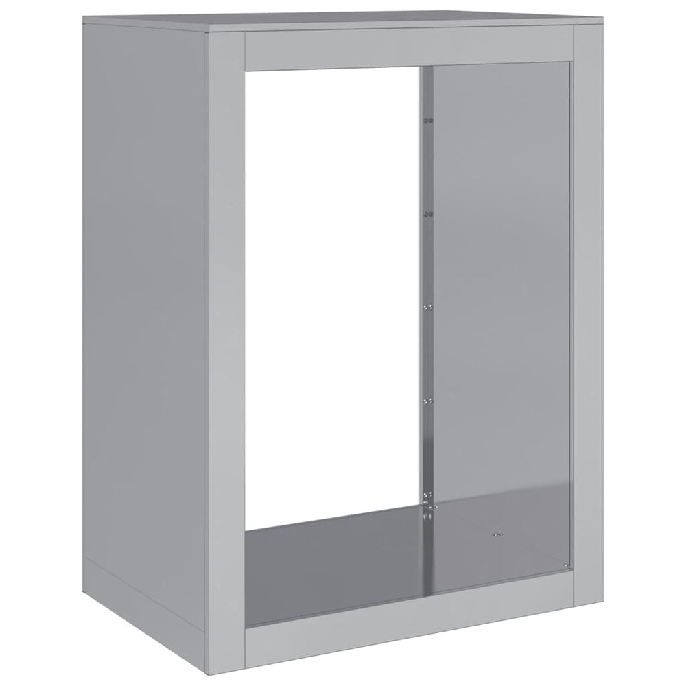 Brennholzregal Verzinkt 60x40x80cm