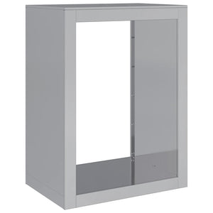 Brennholzregal Verzinkt 60x40x80cm
