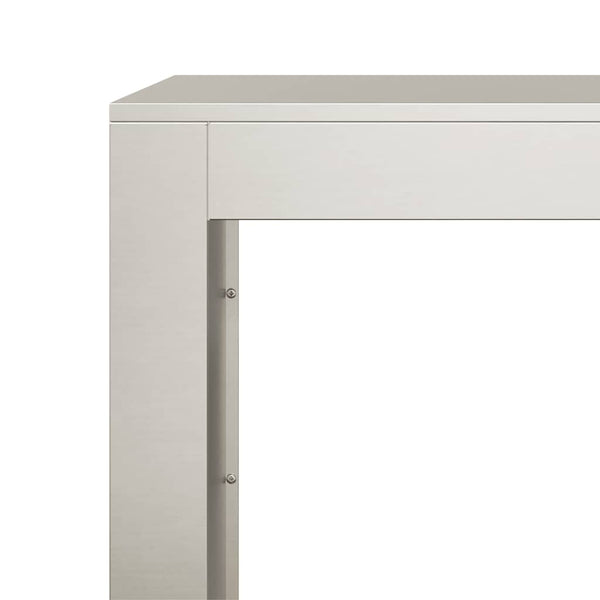 Brennholzregal aus wetterfestem Stahl 60x40x80 cm