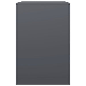 Brennholzregal Anthrazit Stahl 60x40x60cm