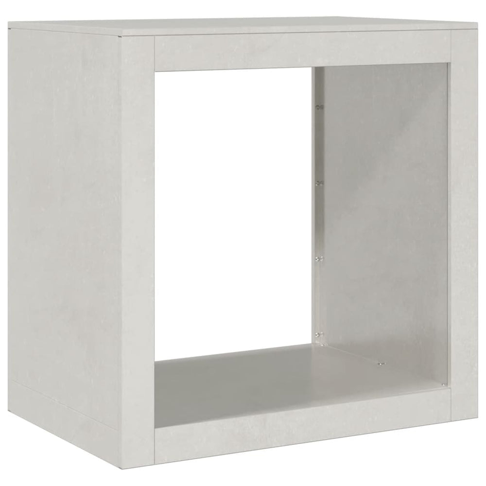 Edelstahl Brennholzregal 60cm