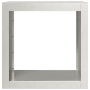 Edelstahl Brennholzregal 60cm