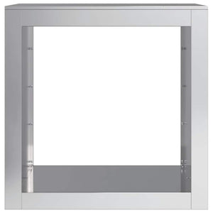Brennholzregal Verzinkt 60x40x60cm
