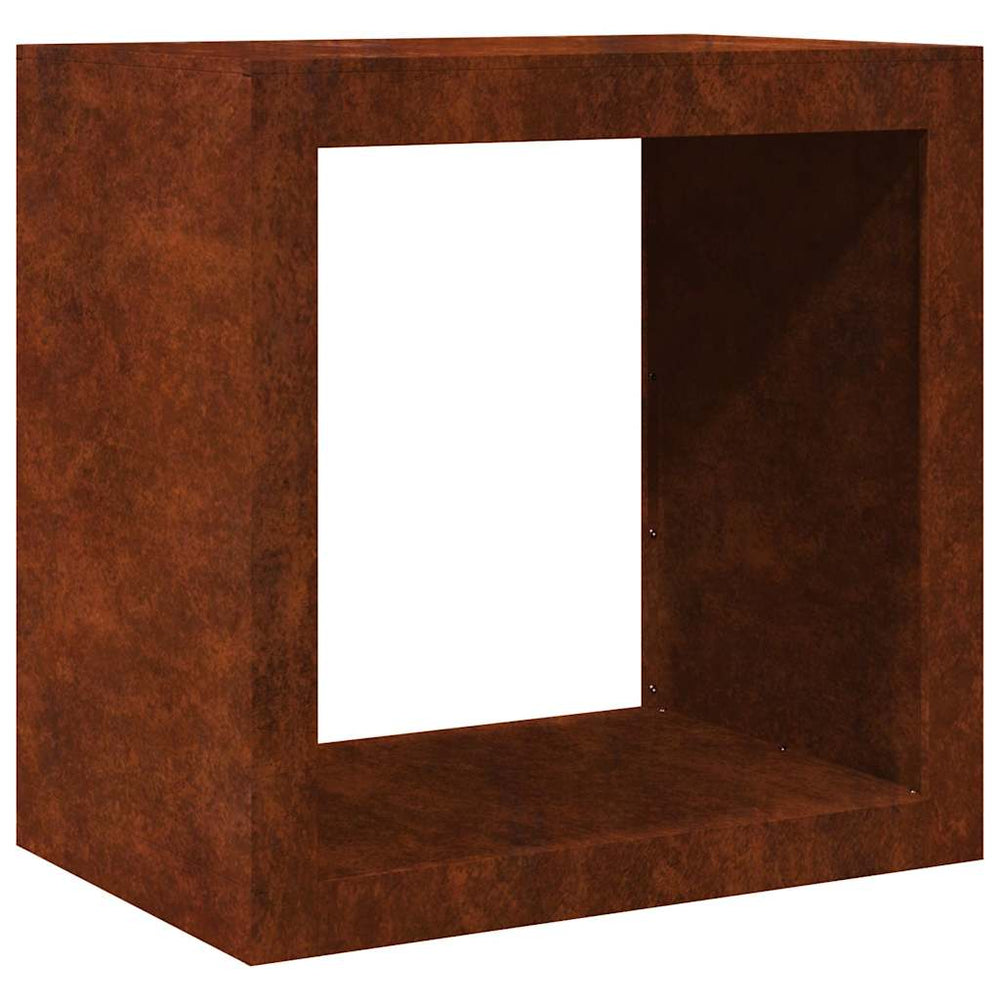 Brennholzregal 60 cm aus wetterfestem Stahl