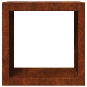 Brennholzregal 60 cm aus wetterfestem Stahl