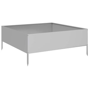 Verzinktes Stahl Hochbeet 100x100x25cm