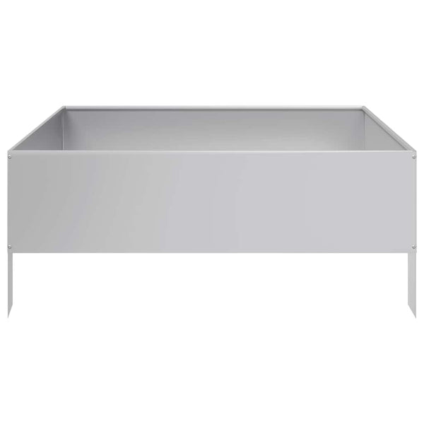 Verzinktes Stahl Hochbeet 100x100x25cm