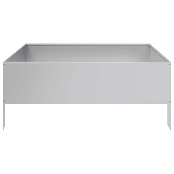 Verzinktes Stahl Hochbeet 100x100x25cm