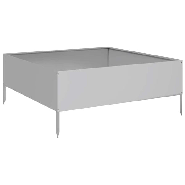 Verzinktes Stahl Hochbeet 100x100x25cm