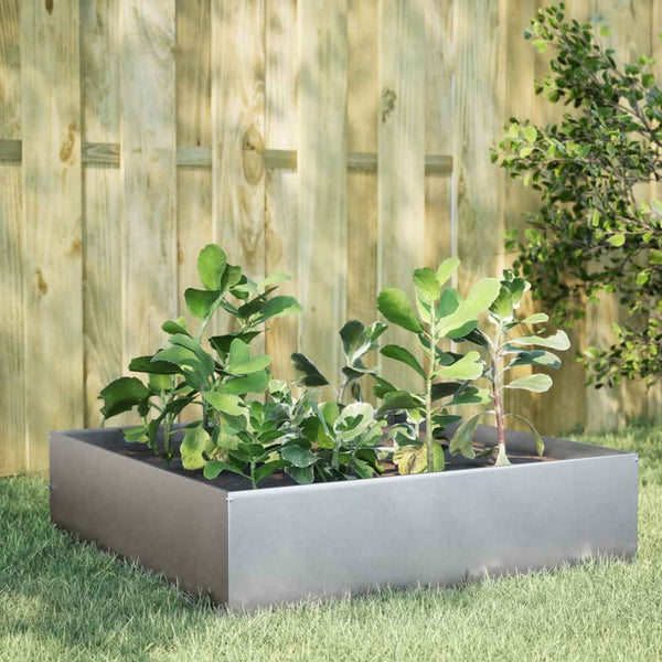 Verzinktes Stahl Hochbeet 100x100x25cm