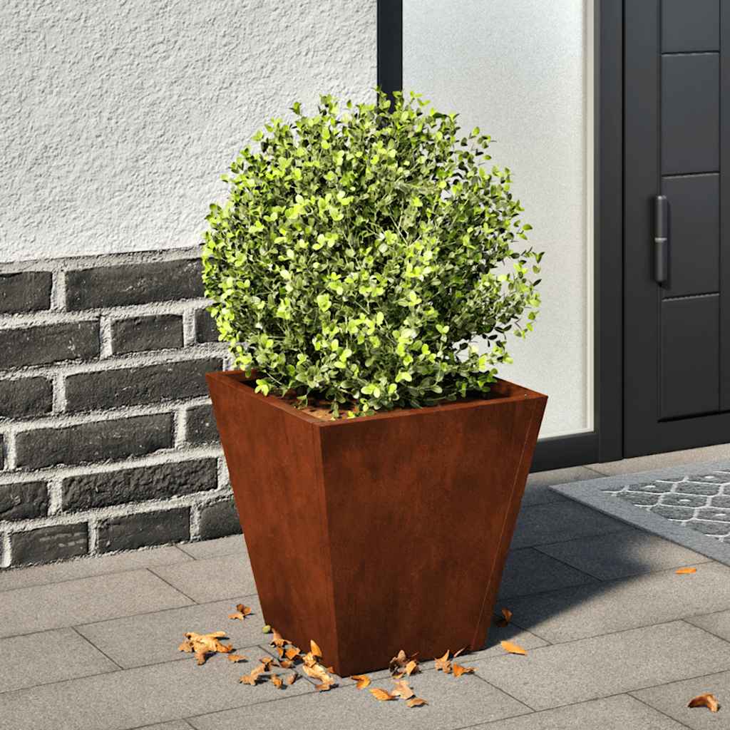 Pflanzkübel 30x30x30 cm aus wetterfestem Stahl