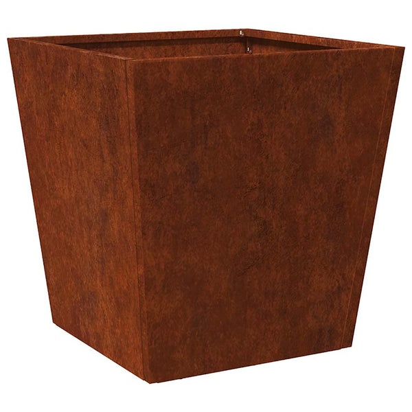 Pflanzkübel 2er Set 40x40 cm Cortenstahl