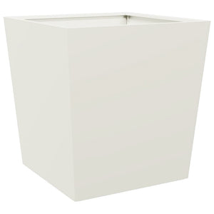 Pflanzkübel 2er Set Weiß 50x50x50cm