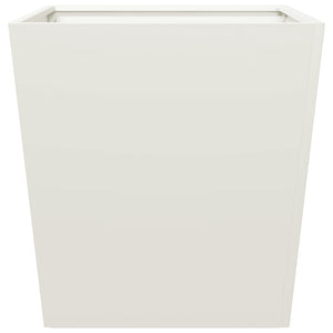 Pflanzkübel 2er Set Weiß 50x50x50cm