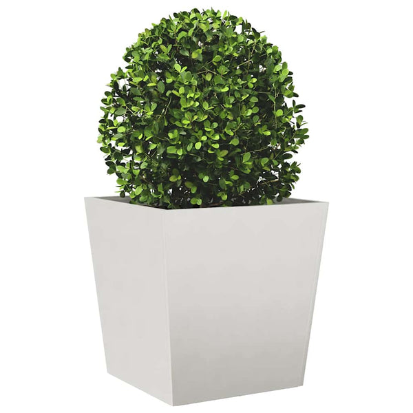 Edelstahl Pflanzkübel Set 50x50x50cm, 2er