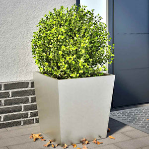 Edelstahl Pflanzkübel Set 50x50x50cm, 2er