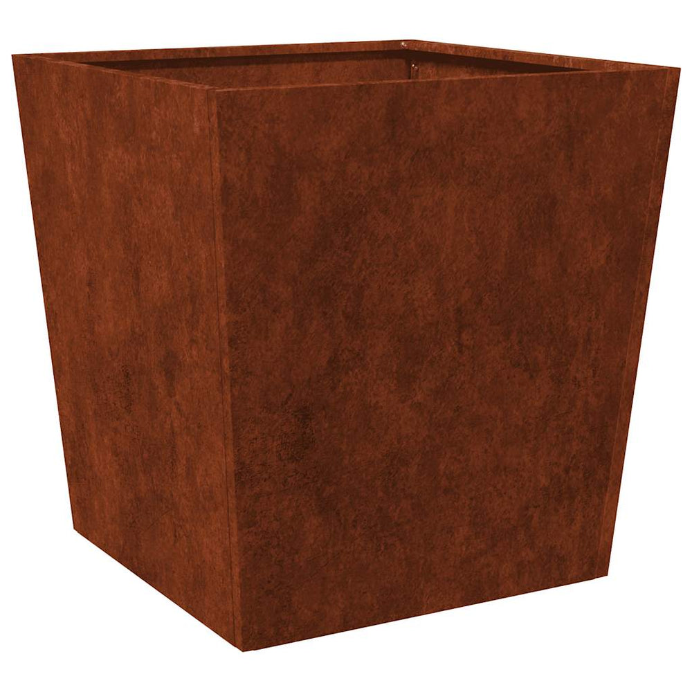 Pflanzkübel 50x50x50 cm aus wetterfestem Stahl