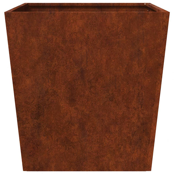 Pflanzkübel 50x50x50 cm aus wetterfestem Stahl