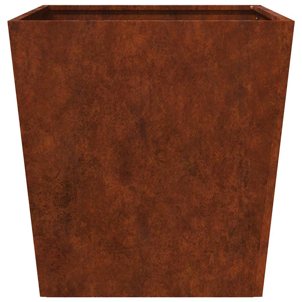 Pflanzkübel 2er Set 50x50x50 cm Stahl